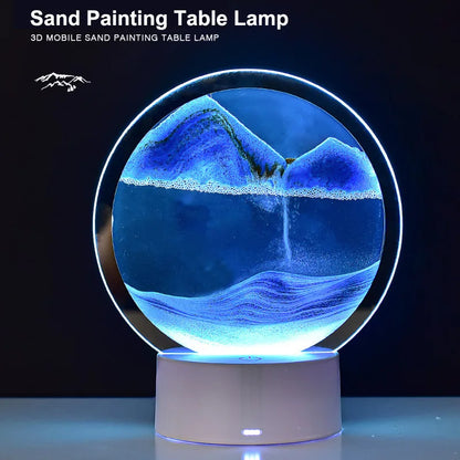 RGB Sand Painting Lamp