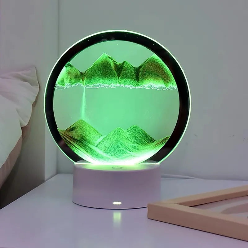 RGB Sand Painting Lamp