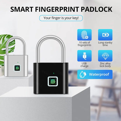 USB Charging Fingerprint Lock