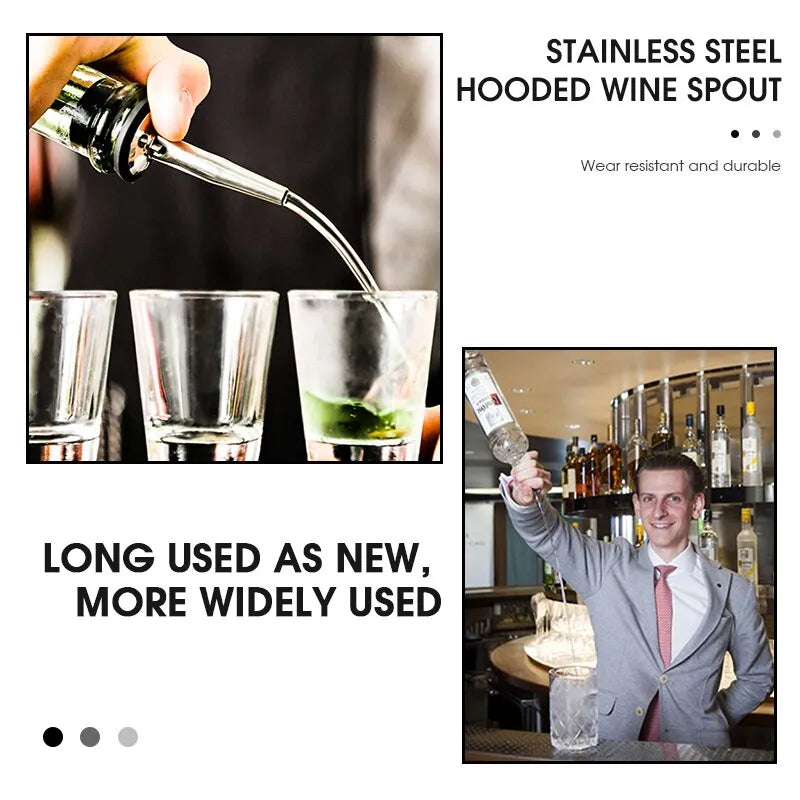 Stainless Steel Liquor Pourers