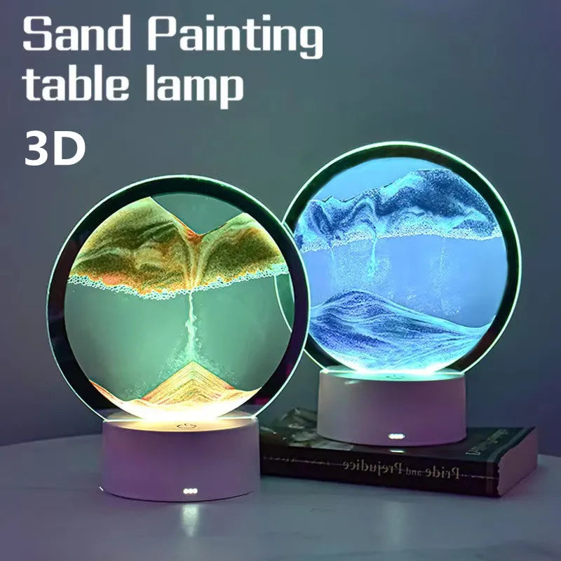 RGB Sand Painting Lamp